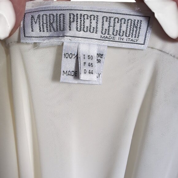 Long Sheer White Vacation Skirt Maxi - Picture 4 of 5